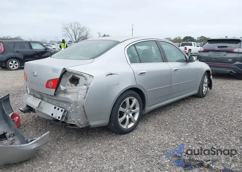 2005 Infiniti G35 z USA, uszkodzony, nr VIN JNKCV51E25M204917